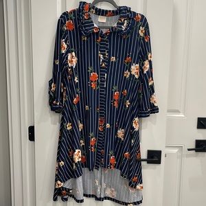 Zadie Bs Button Down Tunic